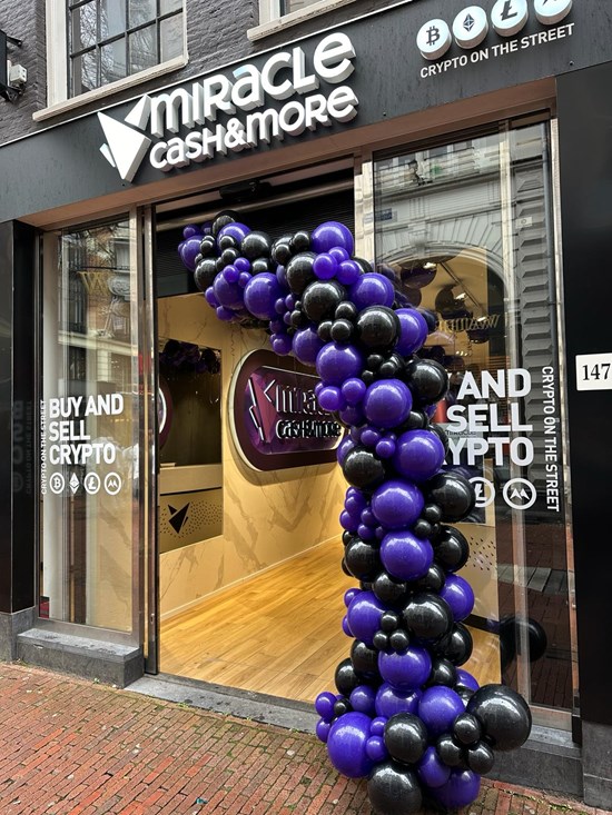 Miracle Cash & More öppnar butik i Amsterdam – inleder en ny era för blockkedjeteknik