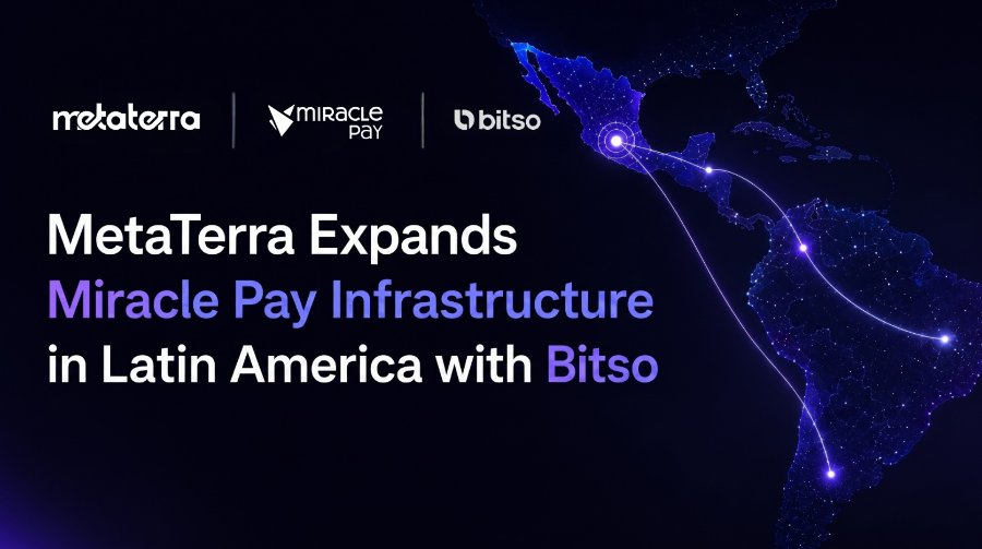 Miracle Pay och Bitso inleder partnerskap i Latinamerika